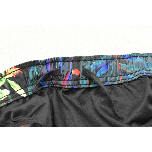 Nike Dri-FIT Tempo Running Shorts Womens Regular Size L Tropical Parrot Print Li - Picture 7 of 8